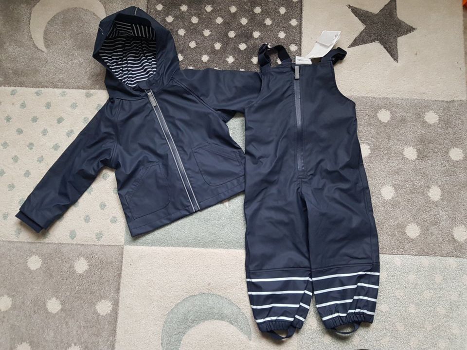 Jungen Regenjacke + Hose NEU Gr.86 in Husum