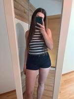 H&M dunkelblaue short Bayern - Pocking Vorschau