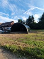 9,00 x 12,00 Meter - Grün - Mehrzweckhalle - Schutz vor Wind & Wetter - Genehmigungsfrei inkl. Statik - Hohe Traglast - Sehr stabil - Leichtbauhalle Rundbogenhalle Industriezelt Weidezelt Garage Depot Hamburg-Mitte - Hamburg Altstadt Vorschau