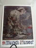 Plakat Poster Horst Janssen Munch Ausstellung 1990 Niedersachsen - Undeloh Vorschau