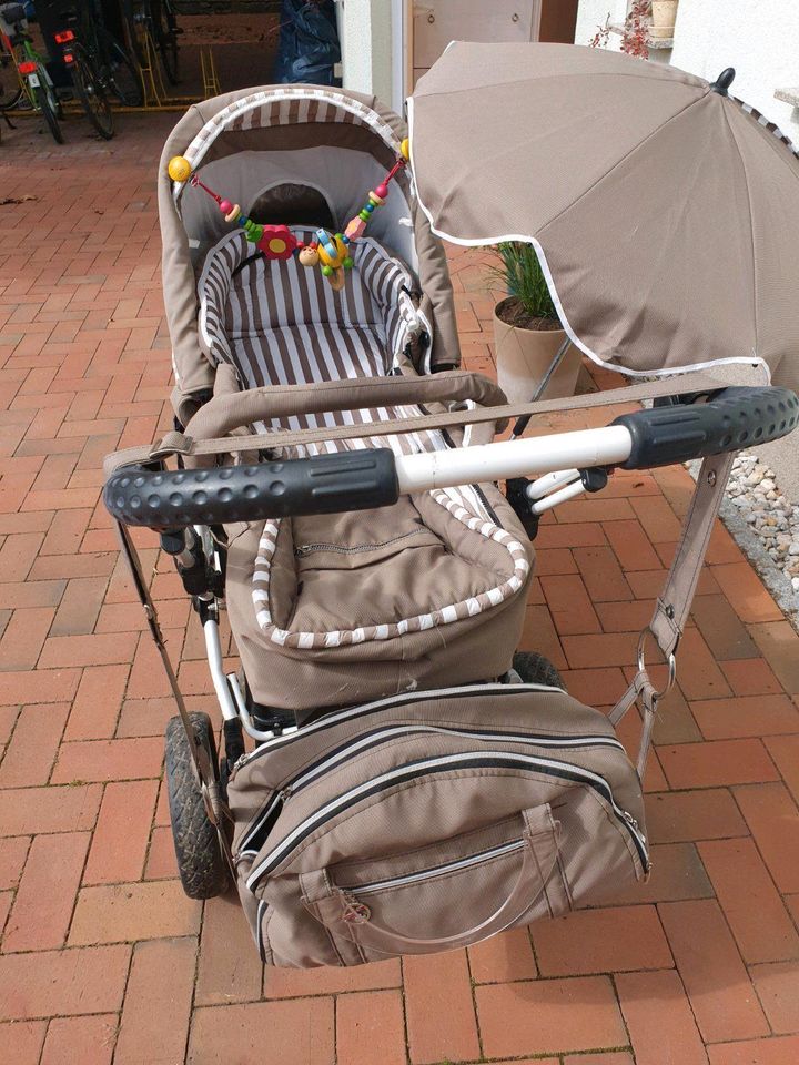 Kinderwagen hartan +  GRATIS Babyschale inkl. Isofix Basisstation in Leipzig