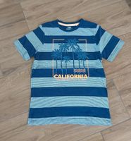 Jungen T-Shirt Baumwolle Gr 134 140 blau neuwertig Niedersachsen - Walsrode Vorschau