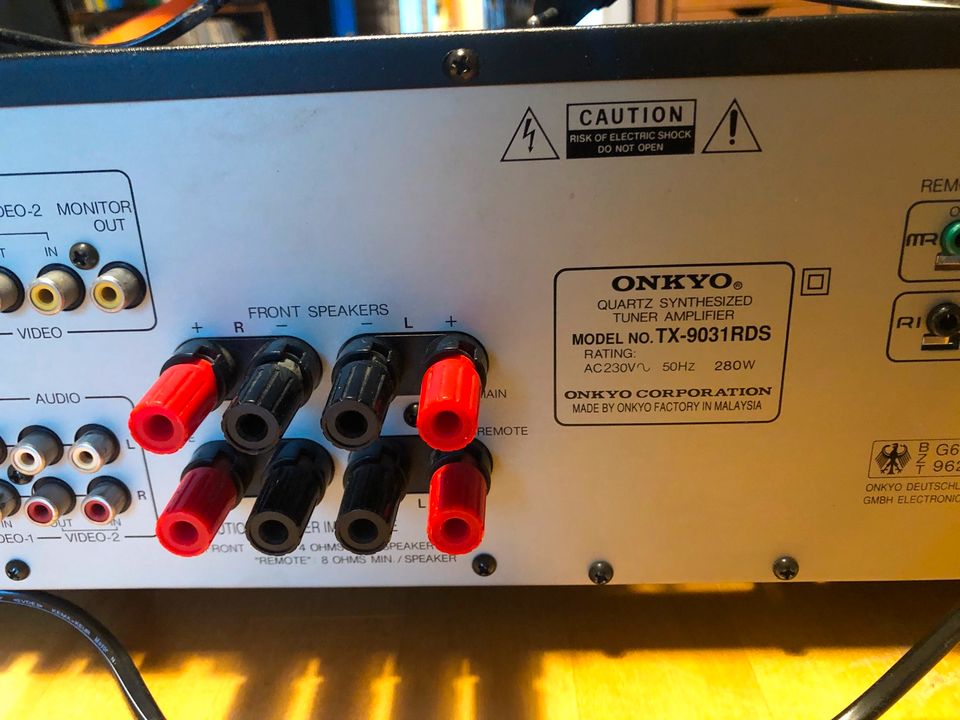 Onkyo tx-9031RDS Tuner/Verstärker Receiver, schwarz in Hamburg