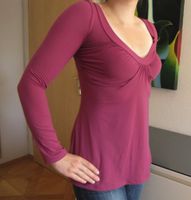 SUSANA MONACO schönes Langarmshirt Longsleeve Shirt Top Fuchsia Baden-Württemberg - Plochingen Vorschau