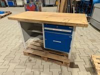 GARANT 150x70 cm Werkbank Werktisch Arbeitsplatte 50mm Massivholz Schubladen Schrank Montagewerkbank Schubladenschrank Packtisch Tisch Werkstatt Leipzig - Liebertwolkwitz Vorschau