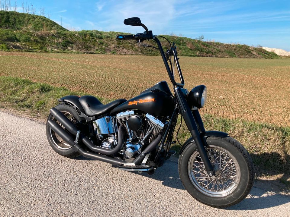 Harley Davidson Softail Custom, Kess-Tech, 240er Reifen in München