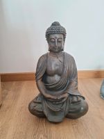 Deko Buddha Holzoptik aus Kunststoff 39 cm hoch Bayern - Fürstenfeldbruck Vorschau