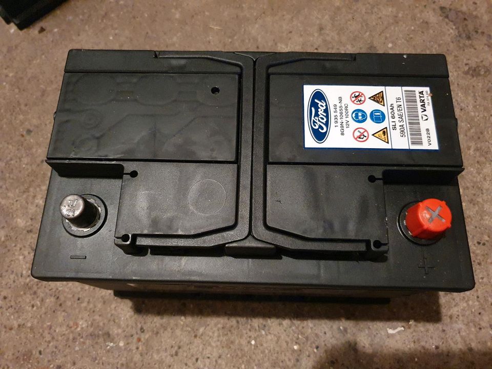 ORIGINAL Ford Autobatterie Batterie Starterbatterie 12V 60Ah 590A 1935549