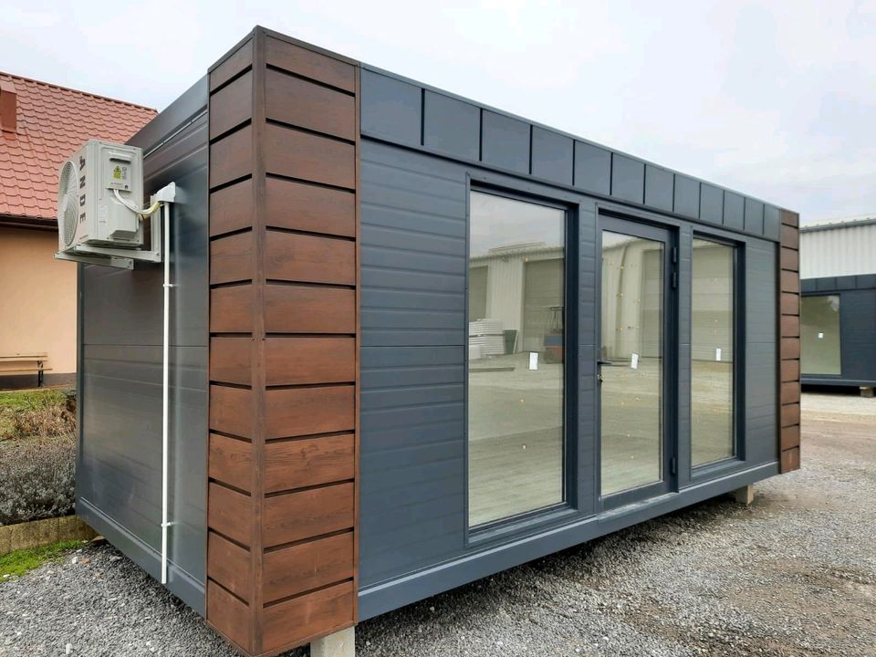 Büro Container 6x3m Garten Büro Gartenhaus Camping in Hamburg