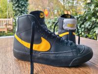 Top Zustand NIKE Blazer Mid 77 Sneaker Hoch high 39 schwarz gelb Bayern - Strullendorf Vorschau