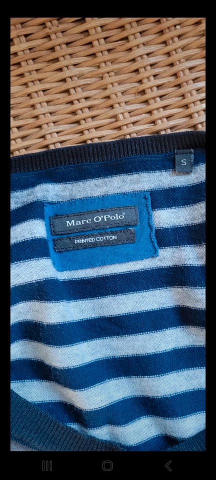 Marc O'Polo Pullover Gr. S (36) blau/grau in Sülfeld