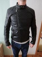 Zara Biker Lederjacke Schwarz wie Neu L Kunstleder Jacke Men Hessen - Michelstadt Vorschau