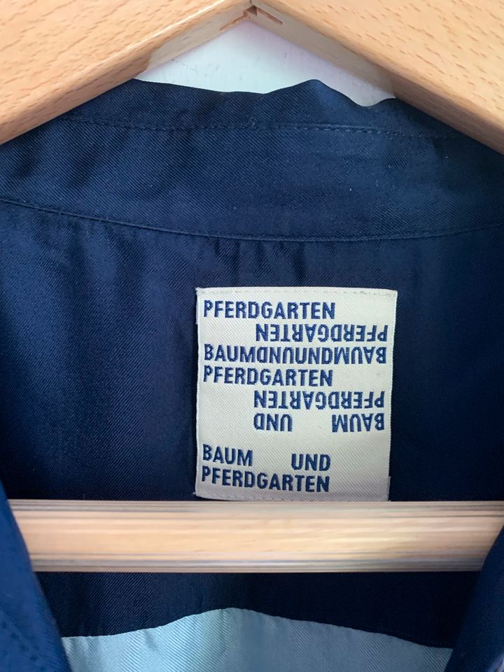 BAUM UND  PFERDGARTEN Long Bluse Hemd Seide Gr 40 blau in Berlin