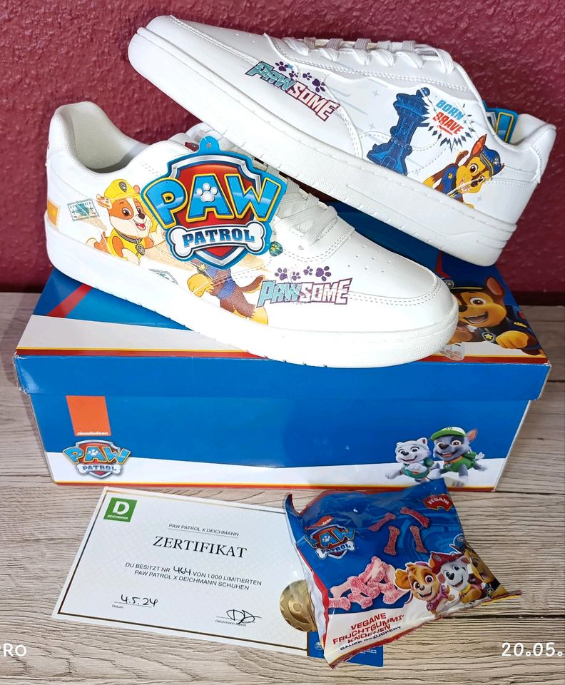 Paw Patrol Schuhe 464/1000 limitiert Unisex Deichmann 44 in Wurzen