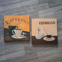 2 Espresso- Bilder 30x30 cm Rheinland-Pfalz - Koblenz Vorschau