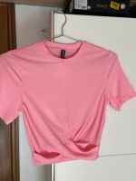 H&M crop top Shirt gerippt rosa Gr. S Bayern - Windberg Vorschau