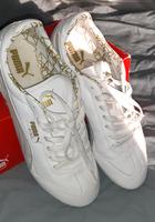 Puma Sneaker Gr 40 - weiß / gold Münster (Westfalen) - Wolbeck Vorschau