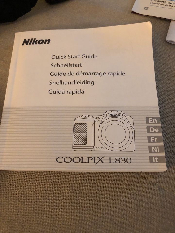 Nikon Coolpix L830 Top in Gernsheim 