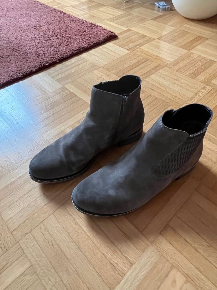 Stiefeletten Gabor, beige-braun, Größe 38,5 in Hosenfeld