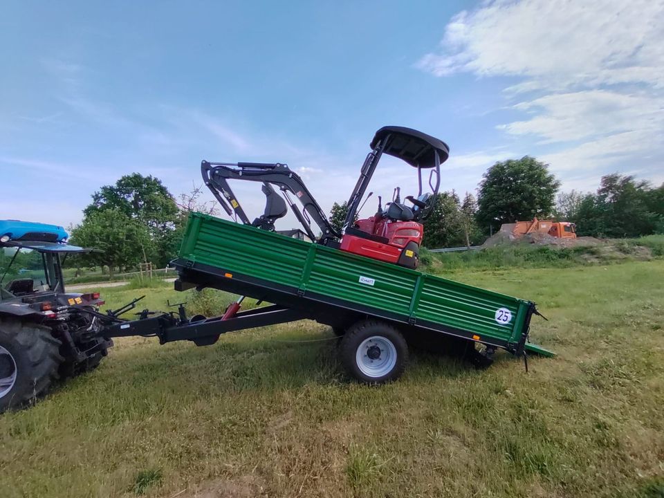 NEU! EDK und Tieflader in einem 6,0 T 400x200 cm in Sommerach