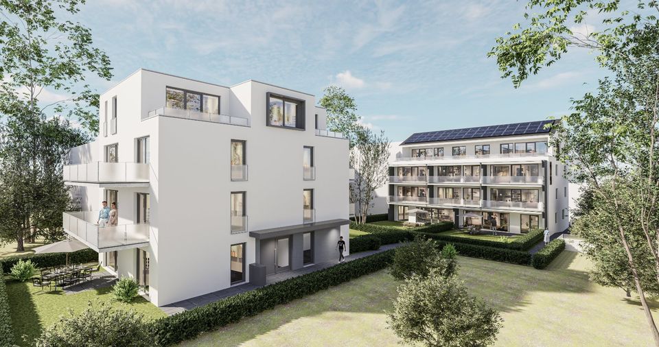 Wernau Mitte  Neubau in KFW 40 Bauweise mit  Förderung   !  2 Zi.Whg 51m² ,90m² + eigener Garten in Wernau