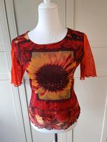 Oberteil 90er Vintage Sonnenblume Altona - Hamburg Ottensen Vorschau