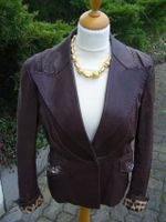 Roberto Cavalli, Jacke, Lederjacke, braun, Leofutter, Gr. 34/36 Nordrhein-Westfalen - Eitorf Vorschau