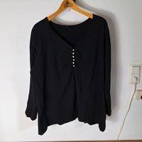 H&M Shirt schwarz langarm 3XL 48 top Zustand Nordrhein-Westfalen - Kürten Vorschau