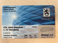 Eintrittskarte Eröffnungsspiel Allianz Arena 2005 Bayern - Poing Vorschau