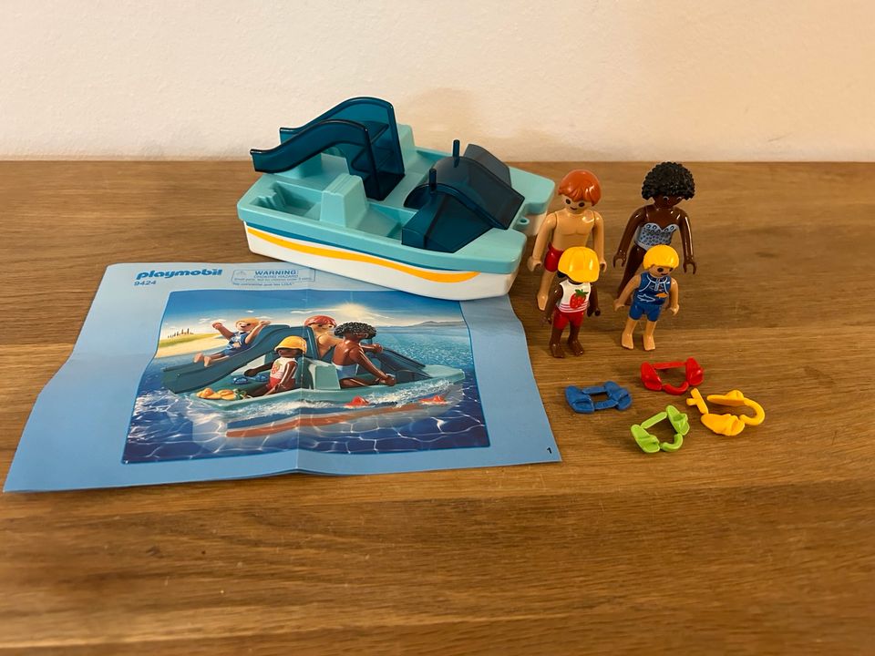 Playmobil 9424 Boot Rutsche Summerfun Familie in Otterberg