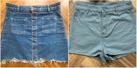 Gr. S / 36 blauer Jeans Rock aus Italien & olive khaki Shorts H&M Hannover - Mitte Vorschau