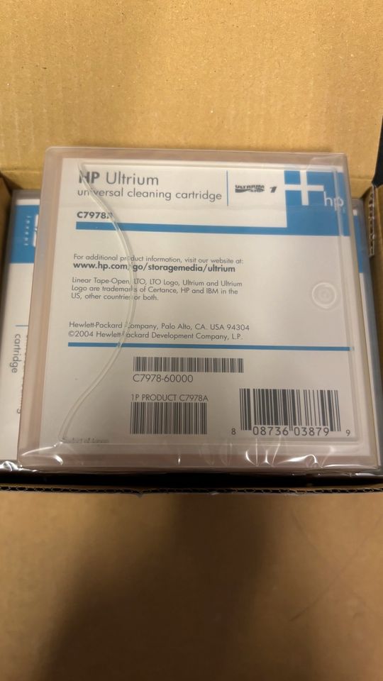 HP Ultrium universal cleaning cartridge in Edingen-Neckarhausen