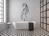 Wandkunst aus Metall für das Badezimmer einer Frau, minimalistisc Dortmund - Lütgendortmund Vorschau