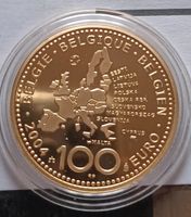 100 Euro in Gold Belgien 2004,,EU Erweiterung Brandenburg - Karstädt Prignitz Vorschau