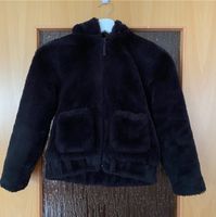 schwarze Kuscheljacke (Gr. 134/140) Thüringen - Jena Vorschau