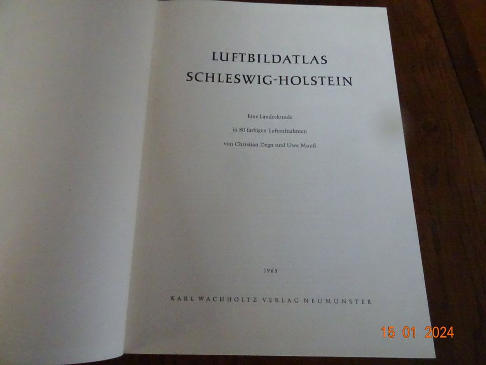 Luftbildatlas Schleswig Holstein Kiel Flensburg Helgoland Hamburg in Steinbergkirche