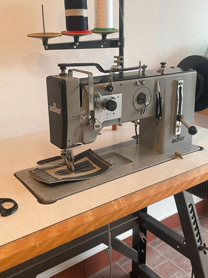 ✅Industrie Nähmaschine Ledernähmaschine Adler 267 mit Rollfuss ✅ in Hof (Saale)