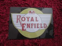 Blechschild Royal Enfield 29 x 21 cm  Neu !!! Baden-Württemberg - Neuried Vorschau