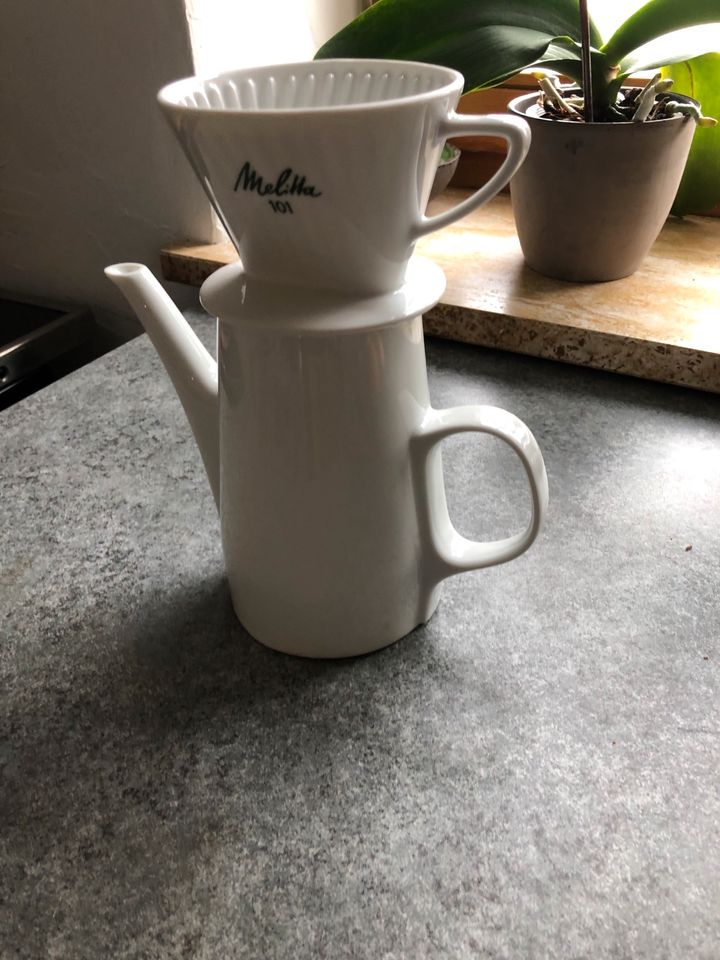 Melitta Kanne mit Filter in Kaufering