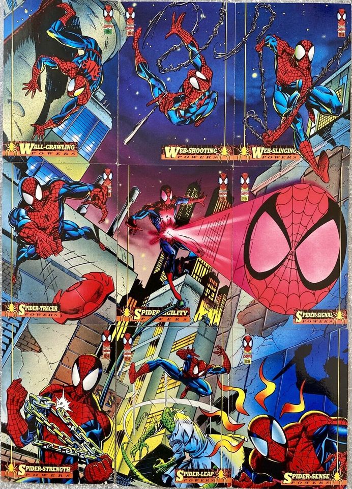 The amazing Spiderman 1994 karten! in Hahnbach