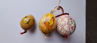 3 Ostereier Ostern Deko Vintage aus Nachlass zum Aufhängen Rheinland-Pfalz - Wirges   Vorschau
