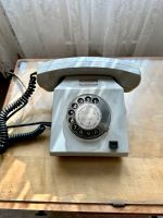 Vintage Retro DDR Telefon Phone 70er Jahre Hellgrau Sachsen - Görlitz Vorschau