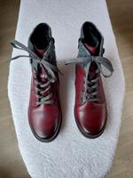 Remonte Stiefeletten Boots Gr. 39 bordeaux rot grau Nordrhein-Westfalen - Herne Vorschau