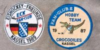 Eishockey Aufnäher  ,ECK Fan Club Aufnäher,&Crocodiles Kassel Hessen - Kassel Vorschau