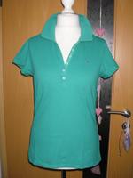 Tommy Hilfiger slim fit Polo-Shirt grün Baumwolle Gr. 40? Maße!! Hessen - Solms Vorschau