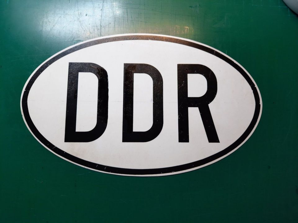 DDR Kennzeichen Schild Trabant Wartburg Skoda Lada in Löbau