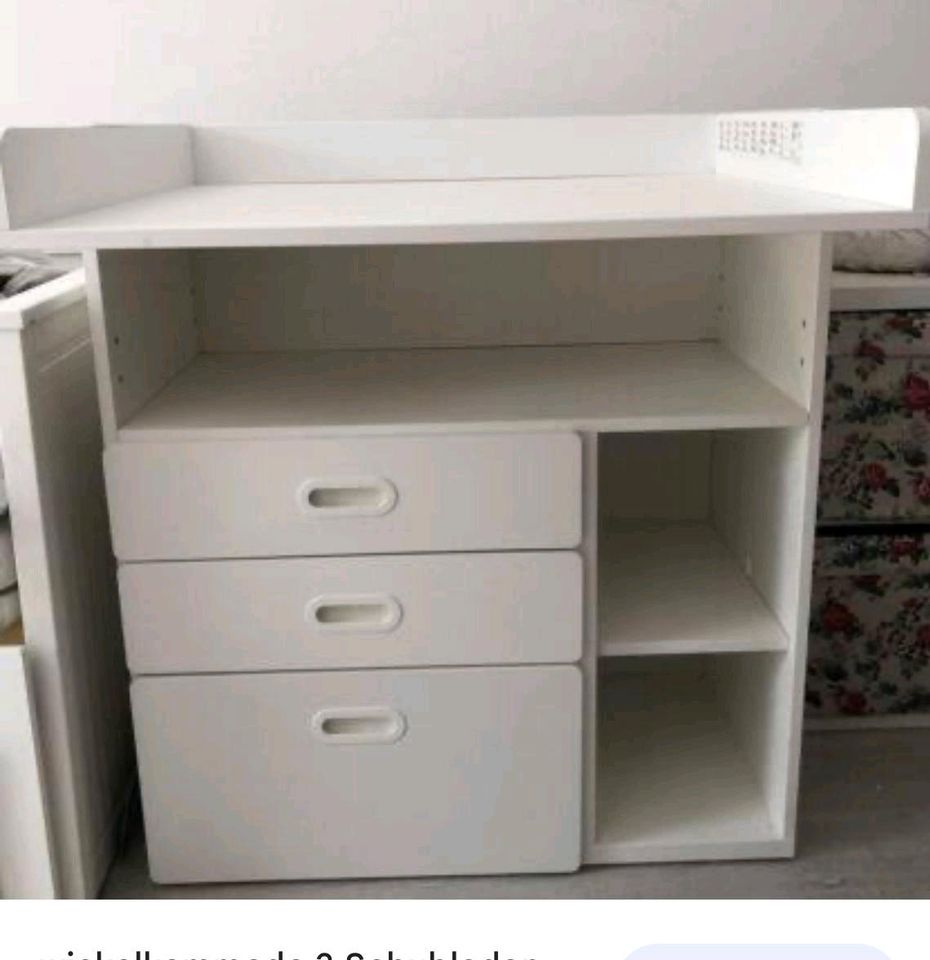 Ikea stuva Wickelkommode Schreibtisch in Illerrieden