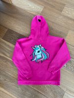 H&M Sweatshirt Hoodie Fuchsia/Pink Einhorn Gr. 134/140 Nordrhein-Westfalen - Sonsbeck Vorschau