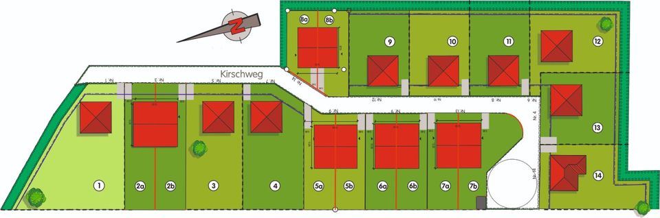 Willkommen in unserem neuen Baugebiet in Calbe an der Saale! EFH Bamberg von Febro Massivhaus in Calbe (Saale)