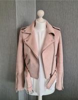 Zara Velours Jacke Bikerjacke Lederjacke Imitat rosé XL zartrosa Saarland - Spiesen-Elversberg Vorschau